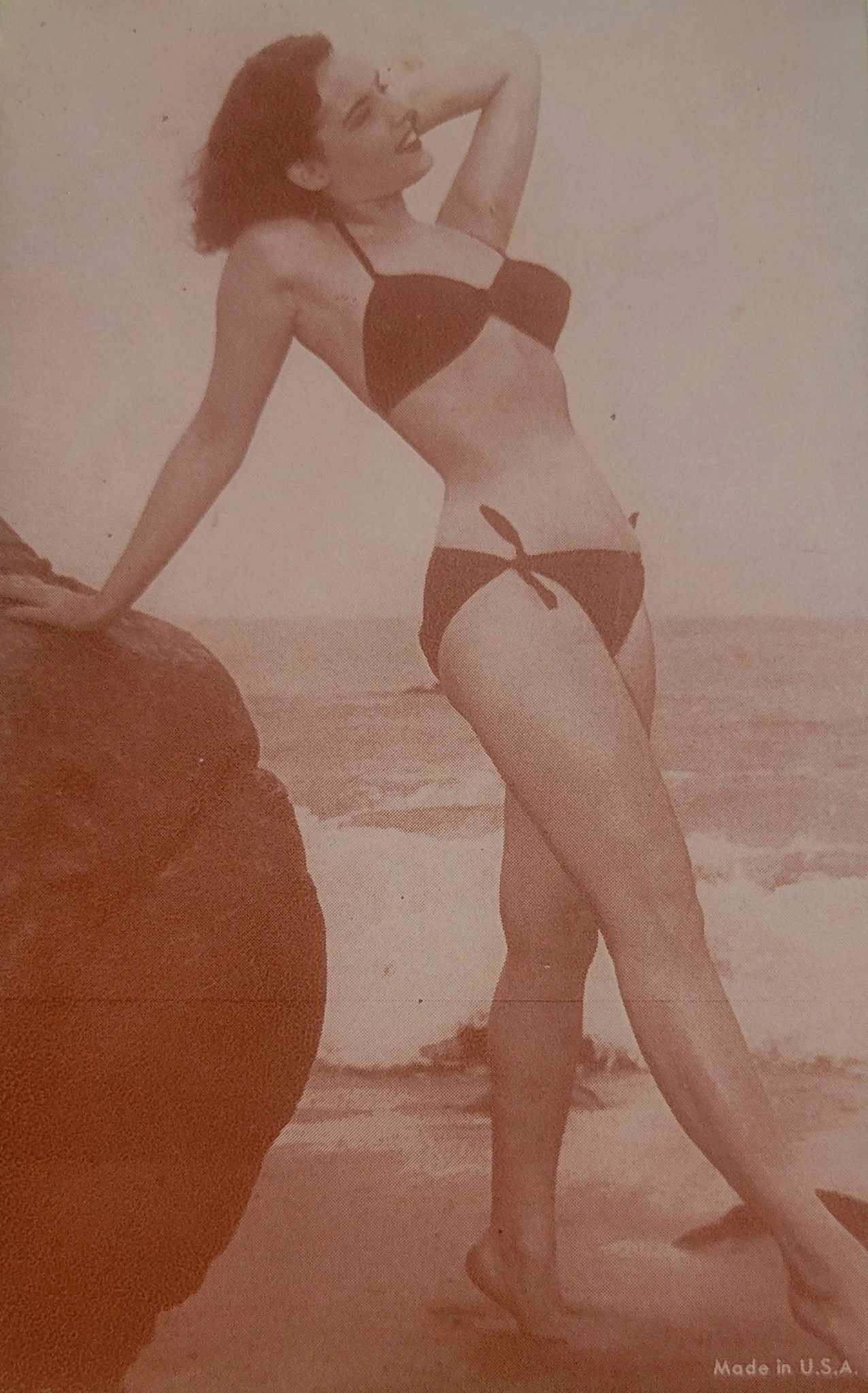 1950s Pin Up Cabinet Card Postcards
