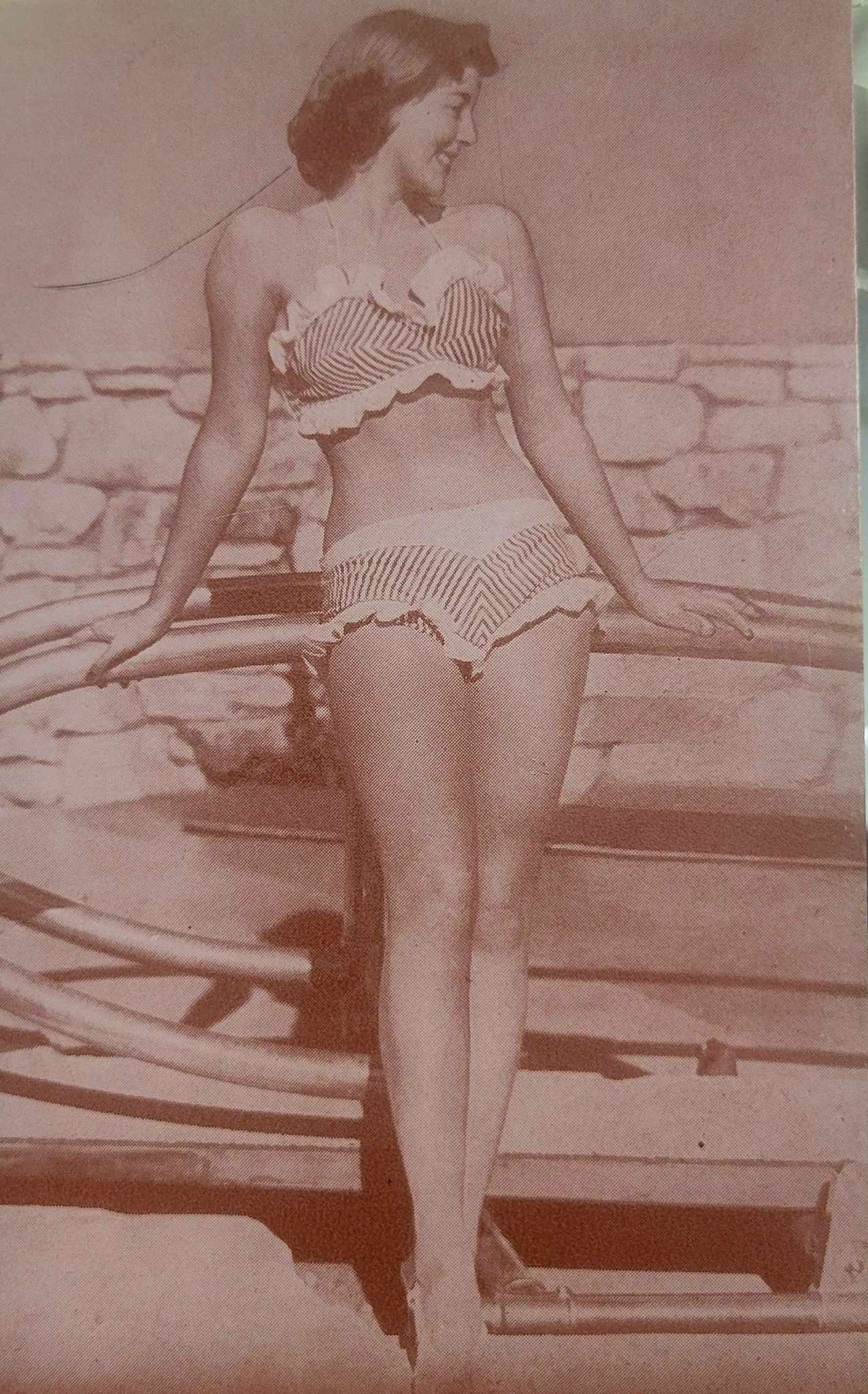1950s Pin Up Cabinet Card Postcards