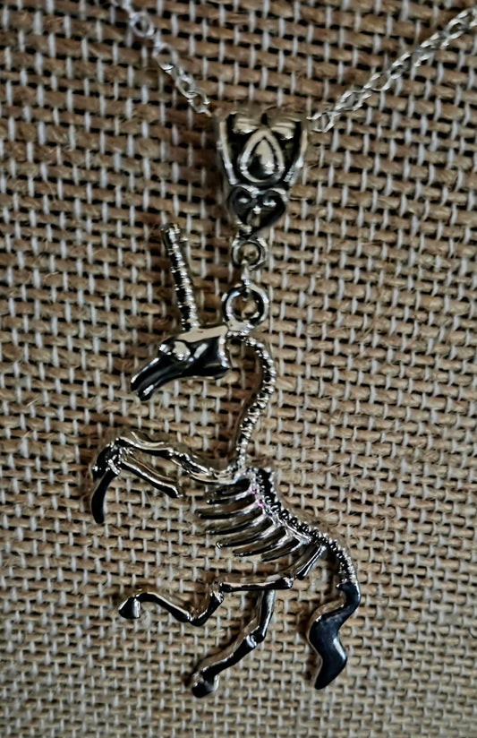 Dead Unicorn Necklace