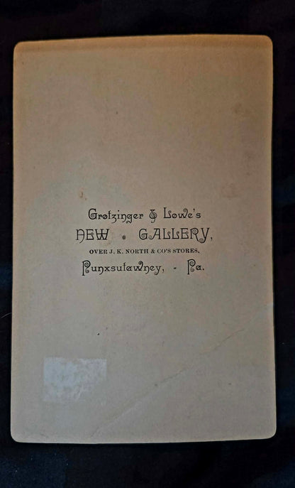 Antique Portrait of Two Children