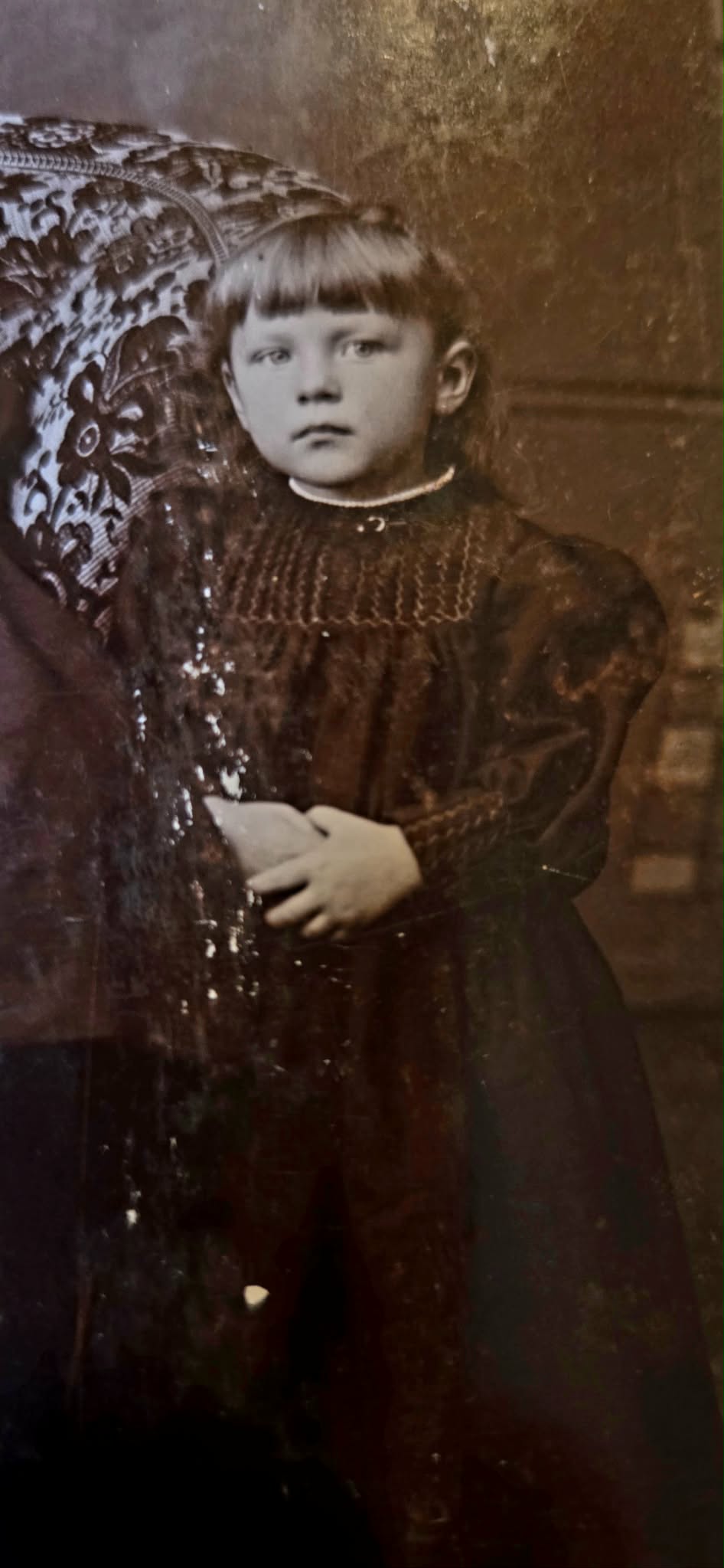 Antique Portrait of Three Children