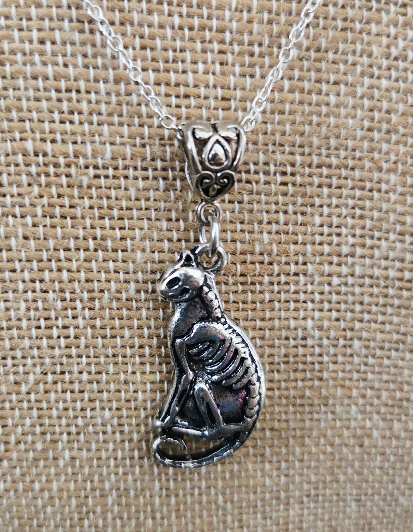 Double Sided Cat Necklace
