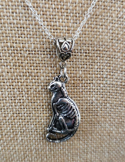 Double Sided Cat Necklace