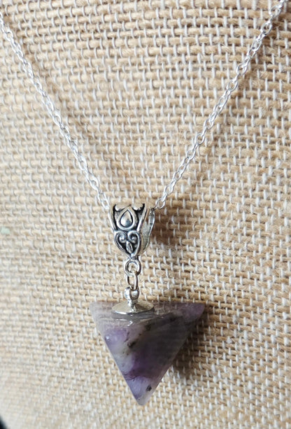 Purple Jasper Necklace