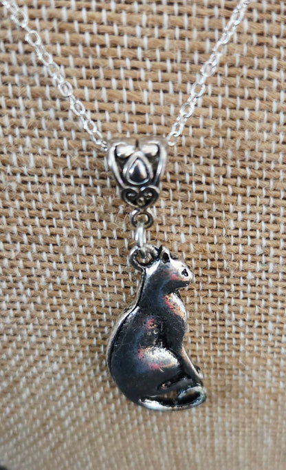 Double Sided Cat Necklace